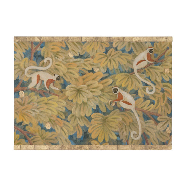 Toile Peinte, Chimpanzés, Travail Contemporain, LS56501087B