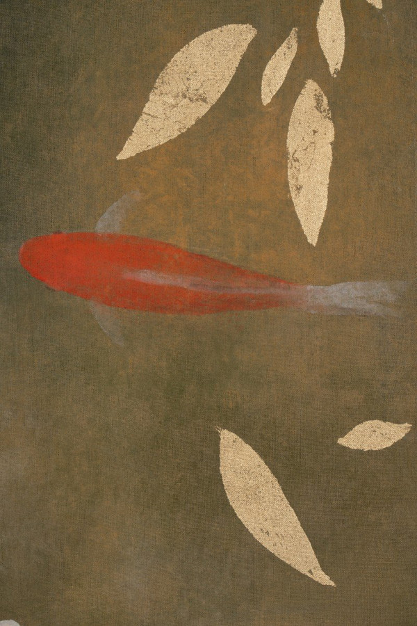 Leinwandbild, Koi-Karpfen, Zeitgenössische Arbeit, LS5648675C