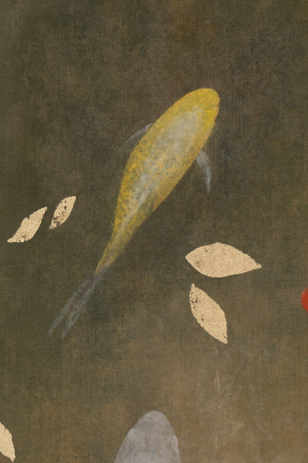 Leinwandbild, Koi-Karpfen, Zeitgenössische Arbeit, LS5648675C
