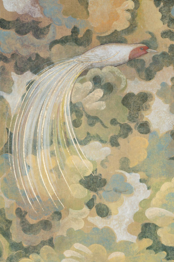Painted Canvas, Bird, Contemporary Work, LS56381080E