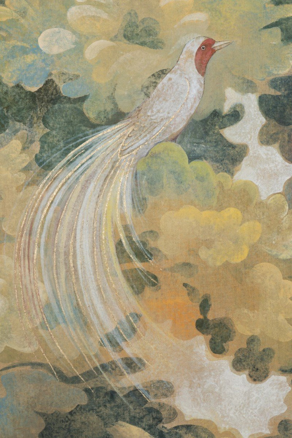 Painted Canvas, Bird, Contemporary Work, LS56381080E