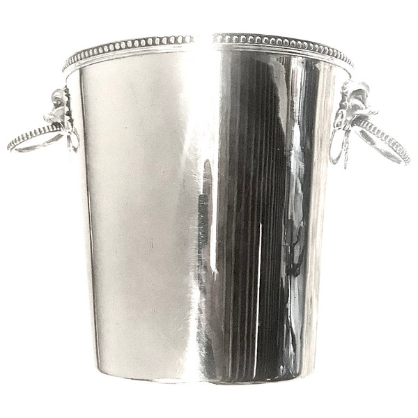 Goldsmith Ercuis champagne bucket pearls