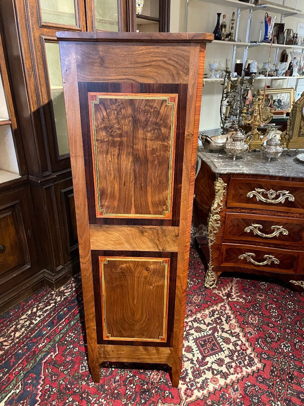Chiffonnier in legno pregiato Luigi XVI Inizio XIX secolo