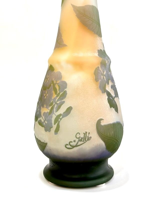 Important Art Nouveau Gallé Vase