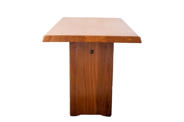 Pierre Chapo, Table En Orme Modèle T14a, Années 1960, LS55764207C
