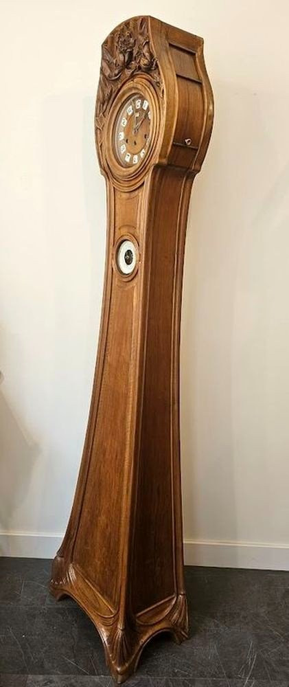 Art Nouveau Parquet Clock Camille Gauthier