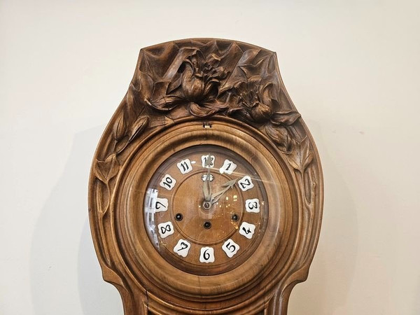 Art Nouveau Parquet Clock Camille Gauthier