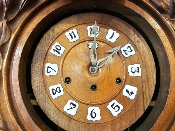 Art Nouveau Parquet Clock Camille Gauthier