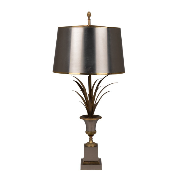 Maison Charles, lampada "Reed" in bronzo, anni '70, LS5571756B
