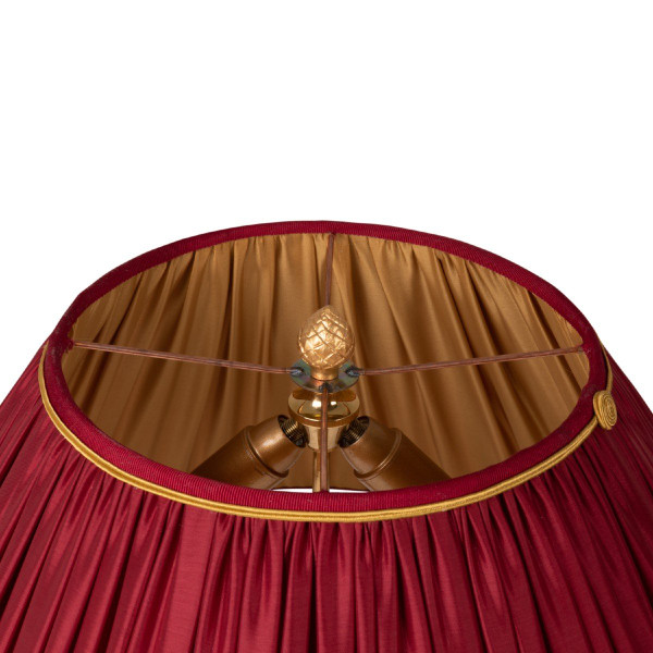 Coppia di lampade in bronzo e porcellana di Bayeux, 1880 circa, LS55451014B