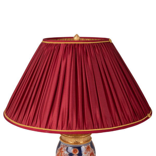 Coppia di lampade in bronzo e porcellana di Bayeux, 1880 circa, LS55451014B