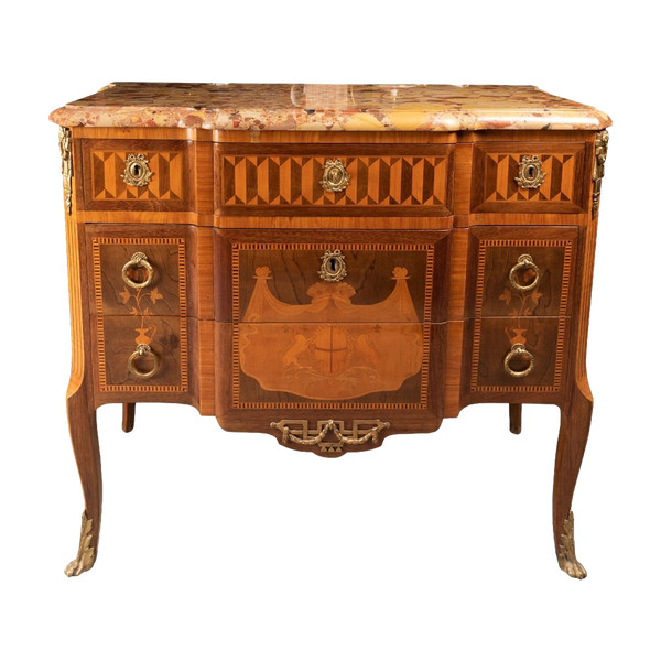 Louis XVI Style Commode, 19th Century