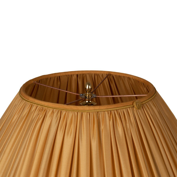 Coppia di lampade in porcellana celeste e bronzo, 1880 circa, LS5543798A