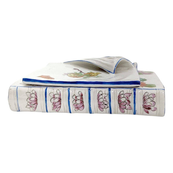 Boite  Art Nouveau Majorelle (nancy) En Porcelaine 1900