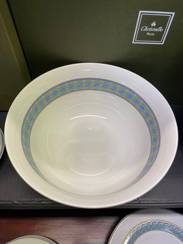 Christofle - Model Torsada Service 8 People Porcelain