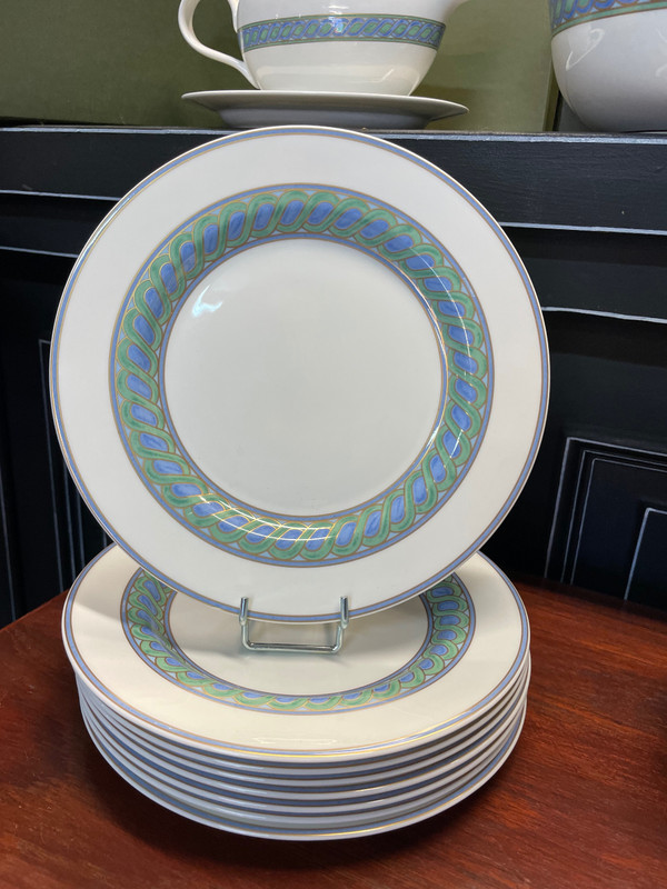 Christofle - Model Torsada Service 8 People Porcelain
