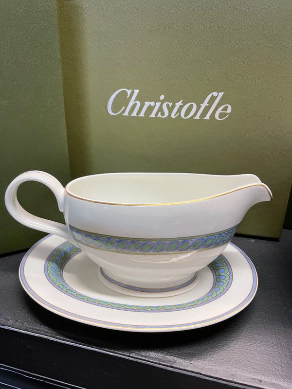 Christofle - Model Torsada Service 8 People Porcelain