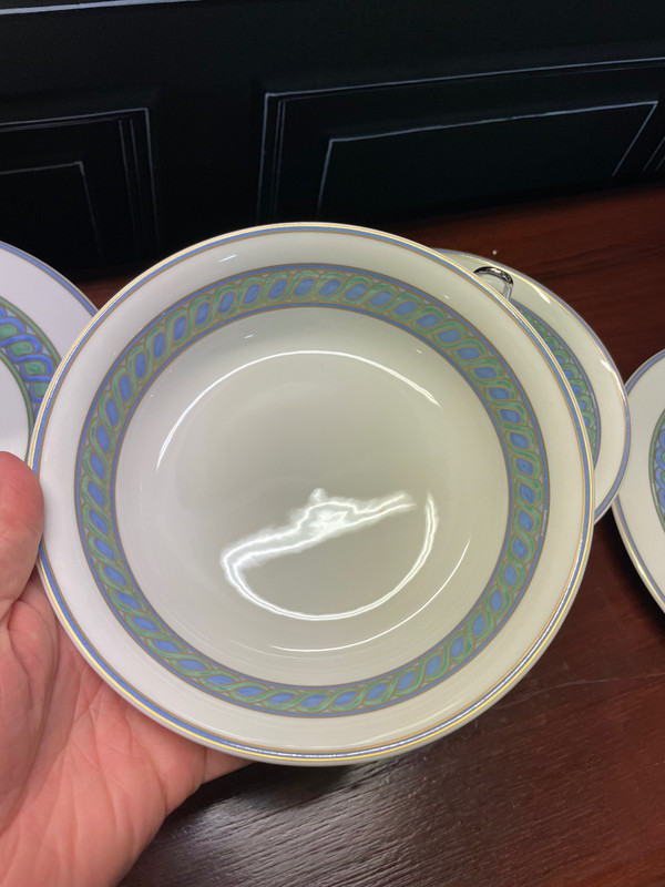 Christofle - Model Torsada Service 8 People Porcelain