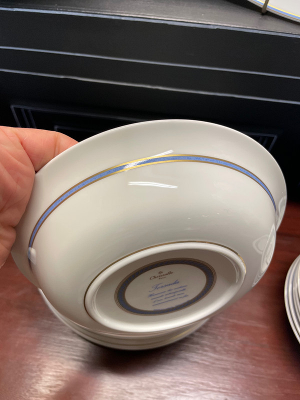 Christofle - Model Torsada Service 8 People Porcelain