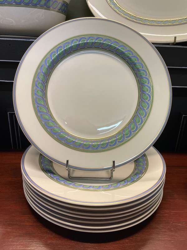 Christofle - Model Torsada Service 8 People Porcelain