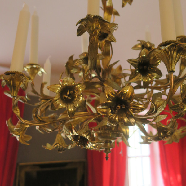 Lustre à dix bougies