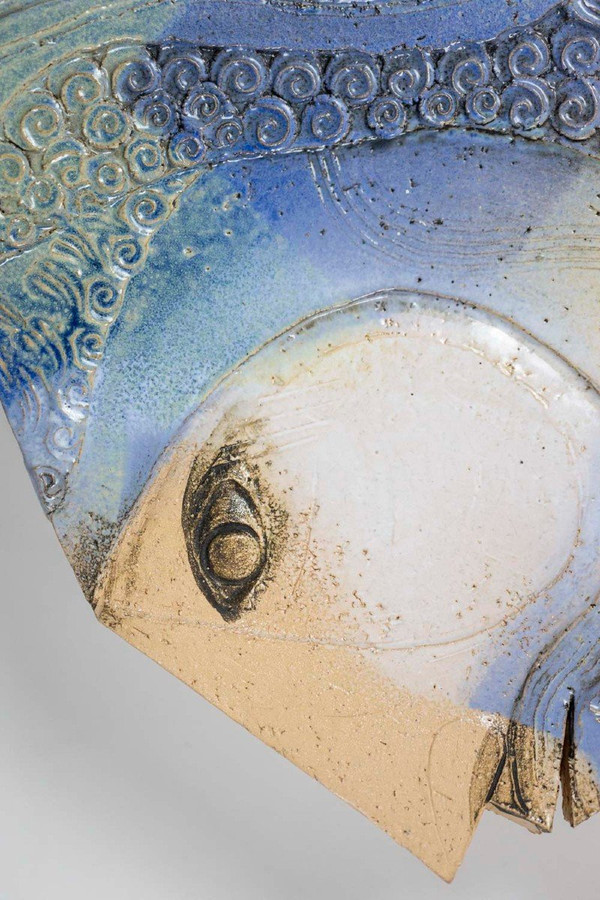 Jean Derval, Ceramic bas-relief sculpture, Year 2004, LS55091807D