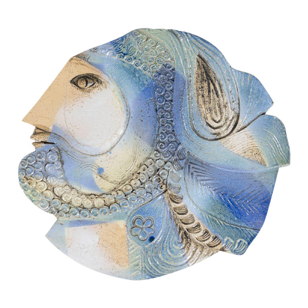 Jean Derval, Ceramic bas-relief sculpture, Year 2004, LS55091807D