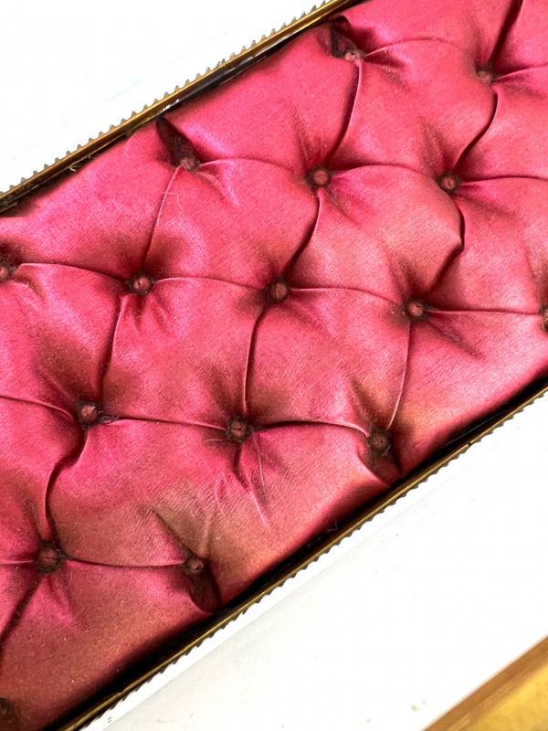 Large Napoleon 3 bevelled jewelry box