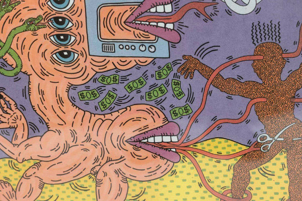 Keith Haring, Silkscreen, 1990s, LS5370F