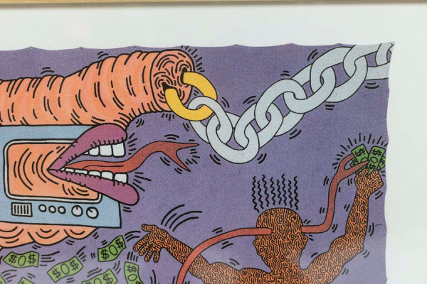 Keith Haring, Silkscreen, 1990s, LS5370F