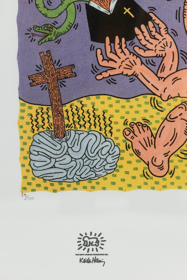 Keith Haring, Silkscreen, 1990s, LS5370F