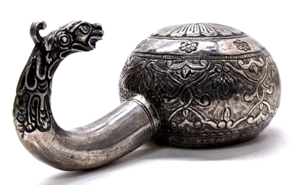 Silver Kovsh (tumbler) Can be Turkish Or Russian