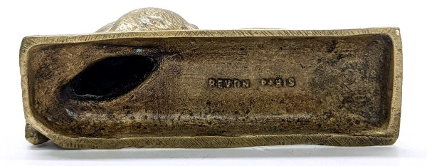 Advertising Bronze By Carvin Chocolat Menier The Little Mouse