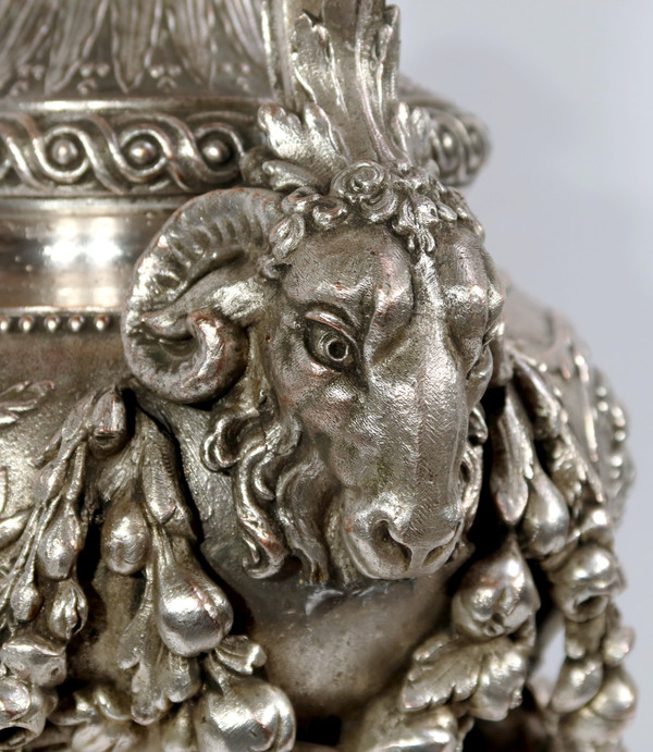 Importante Aiguière Argentée, style Louis XVI – XIXe