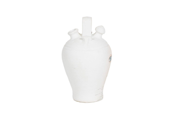 Painted Terracotta Vase, Contemporary Work, LS5437153C