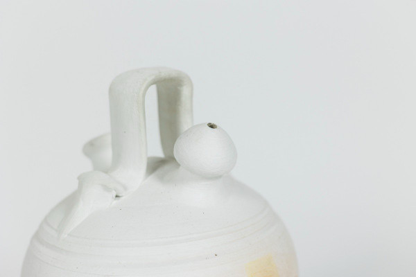 Painted Terracotta Vase, Contemporary Work, LS5437153C