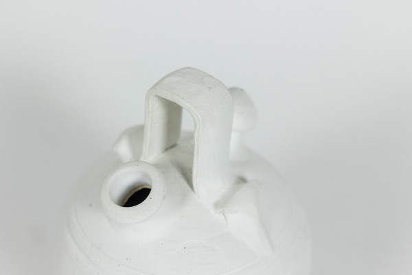 Painted Terracotta Vase, Contemporary Work, LS5437153C