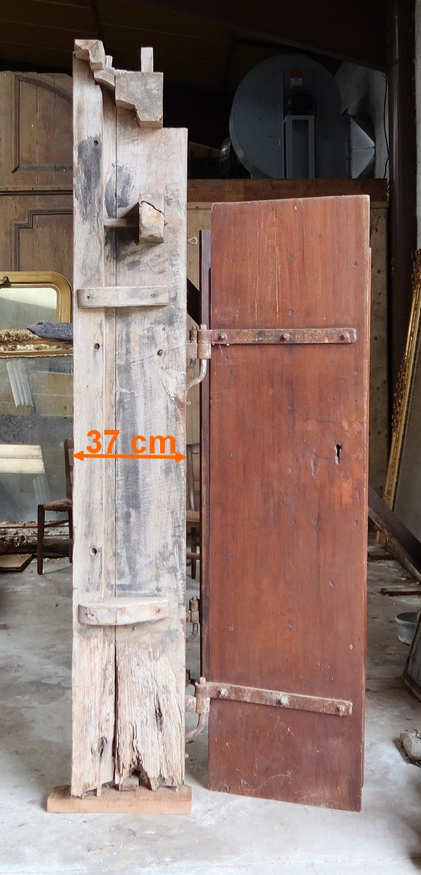 Rare Porte Indiane in Teak, stile Luigi XIV, Pondicherry - XIX secolo