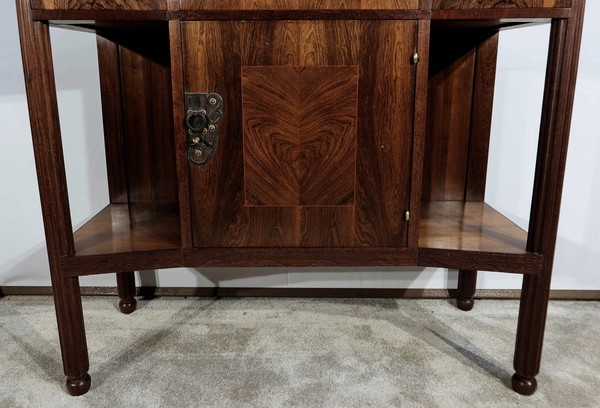 Desserte en Palissandre et Amarante, Art Déco – 1930