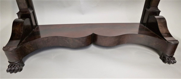 Konsole Aus Mahagoni aus der Restaurationszeit.