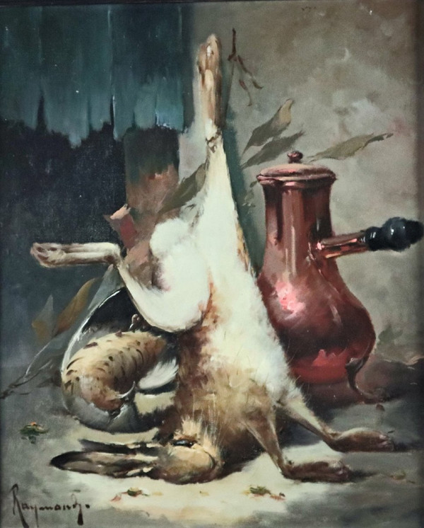Casimir Raymond, Stillleben mit Hase