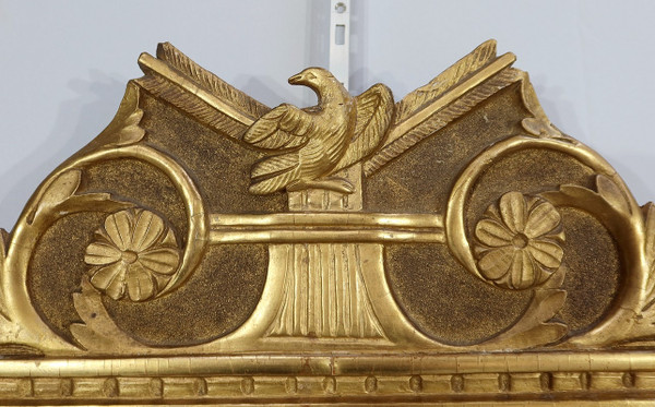 Gilded wood mirror, Louis XVI style - Early 20th century
