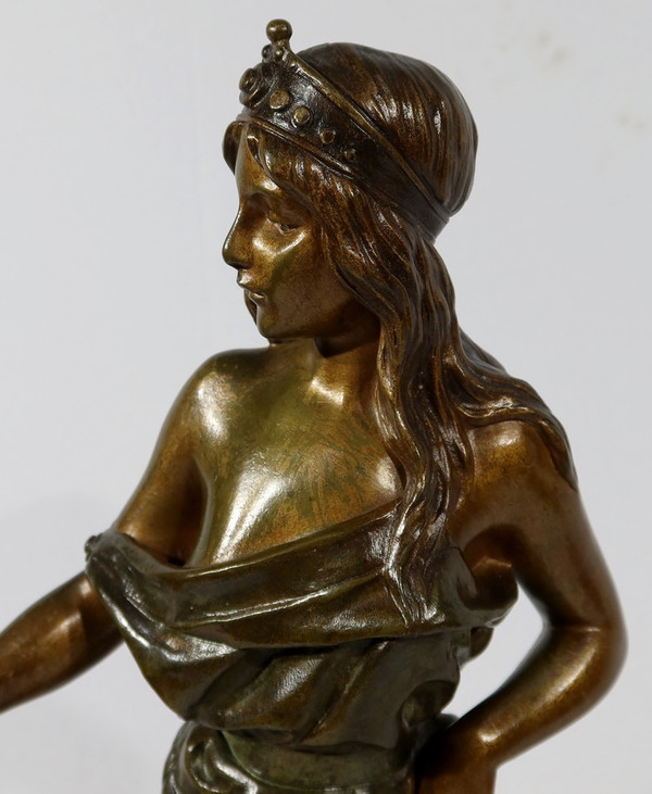 Talismano in bronzo di E. Villanis - Inizio XX secolo