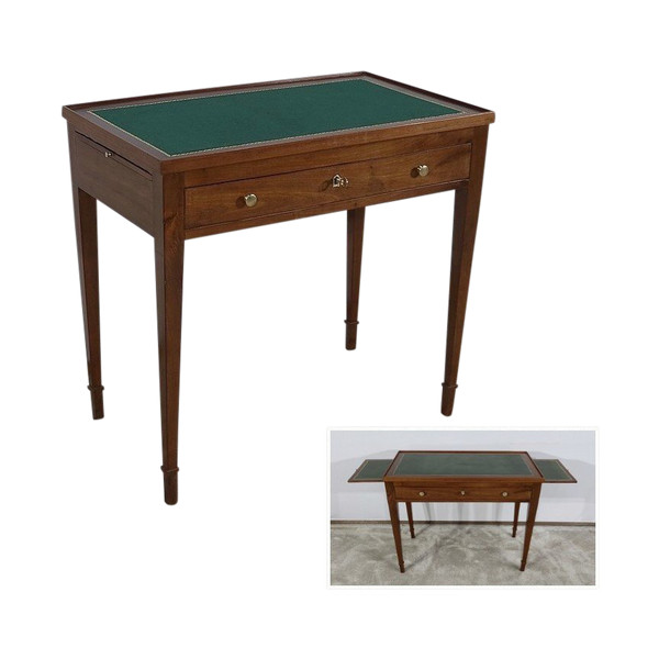 Small Mahogany Desk Table, Louis XVI period - Late 18th century