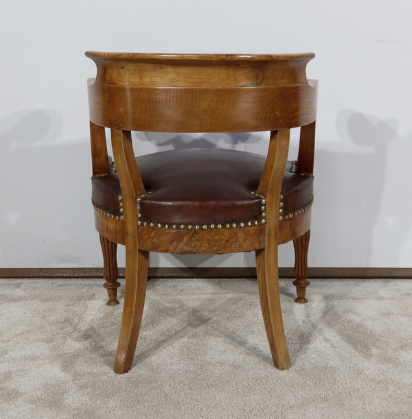 Fauteuil de Bureau en Frêne, Louis-Philippe – 2ème moitié XIXe
