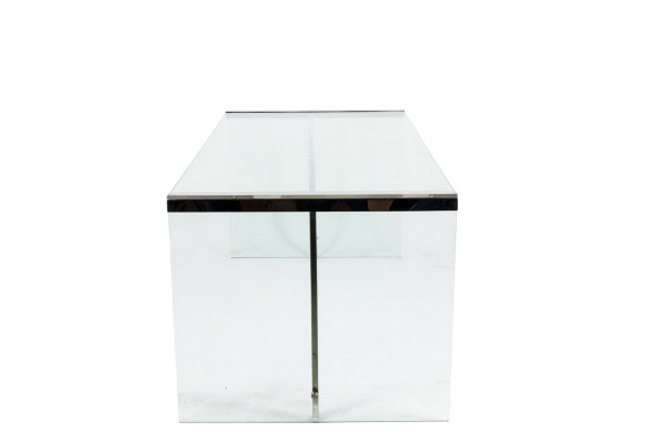 Gallotti&radice, Scrivania in vetro, anni '70, LS5293483A