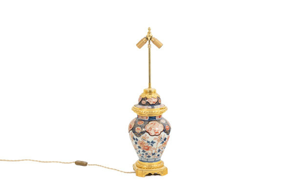 Lamp In Imari Porcelain And Gilt Bronze, Circa 1880, LS5057431B