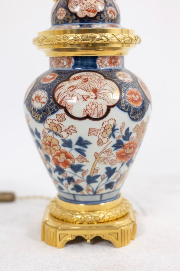 Lamp In Imari Porcelain And Gilt Bronze, Circa 1880, LS5057431B