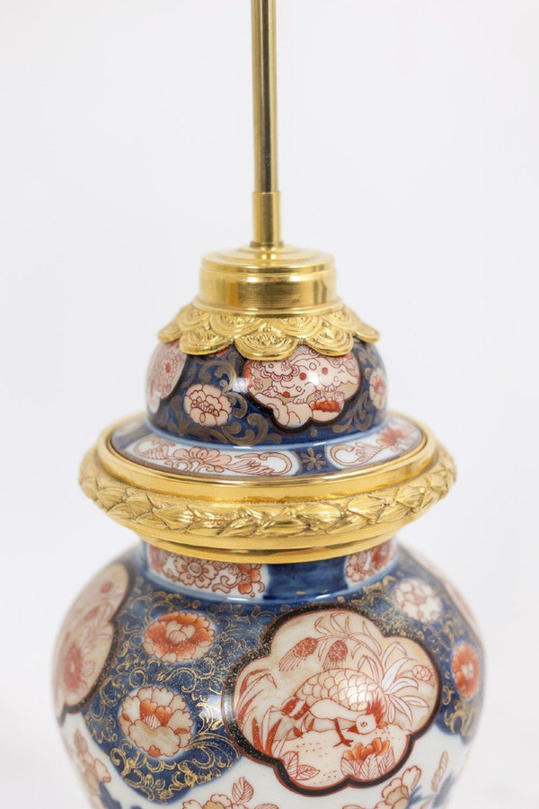 Lamp In Imari Porcelain And Gilt Bronze, Circa 1880, LS5057431B