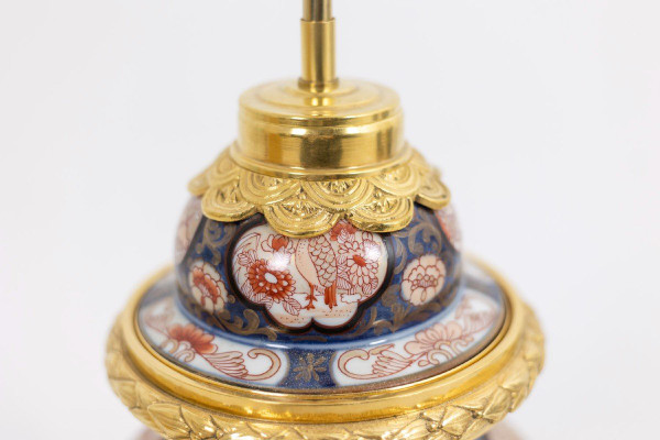 Lamp In Imari Porcelain And Gilt Bronze, Circa 1880, LS5057431B